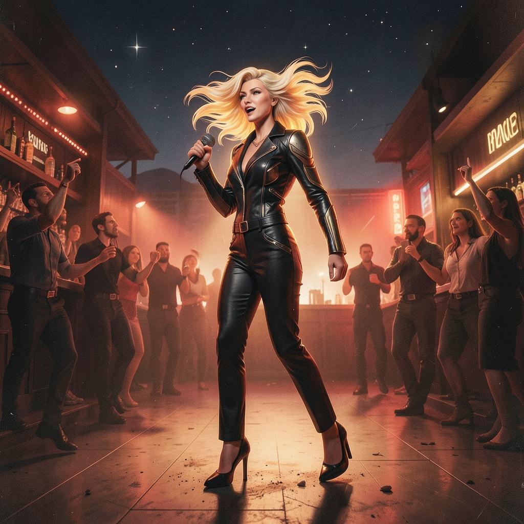 Blonde Bombshell Jessica artwork