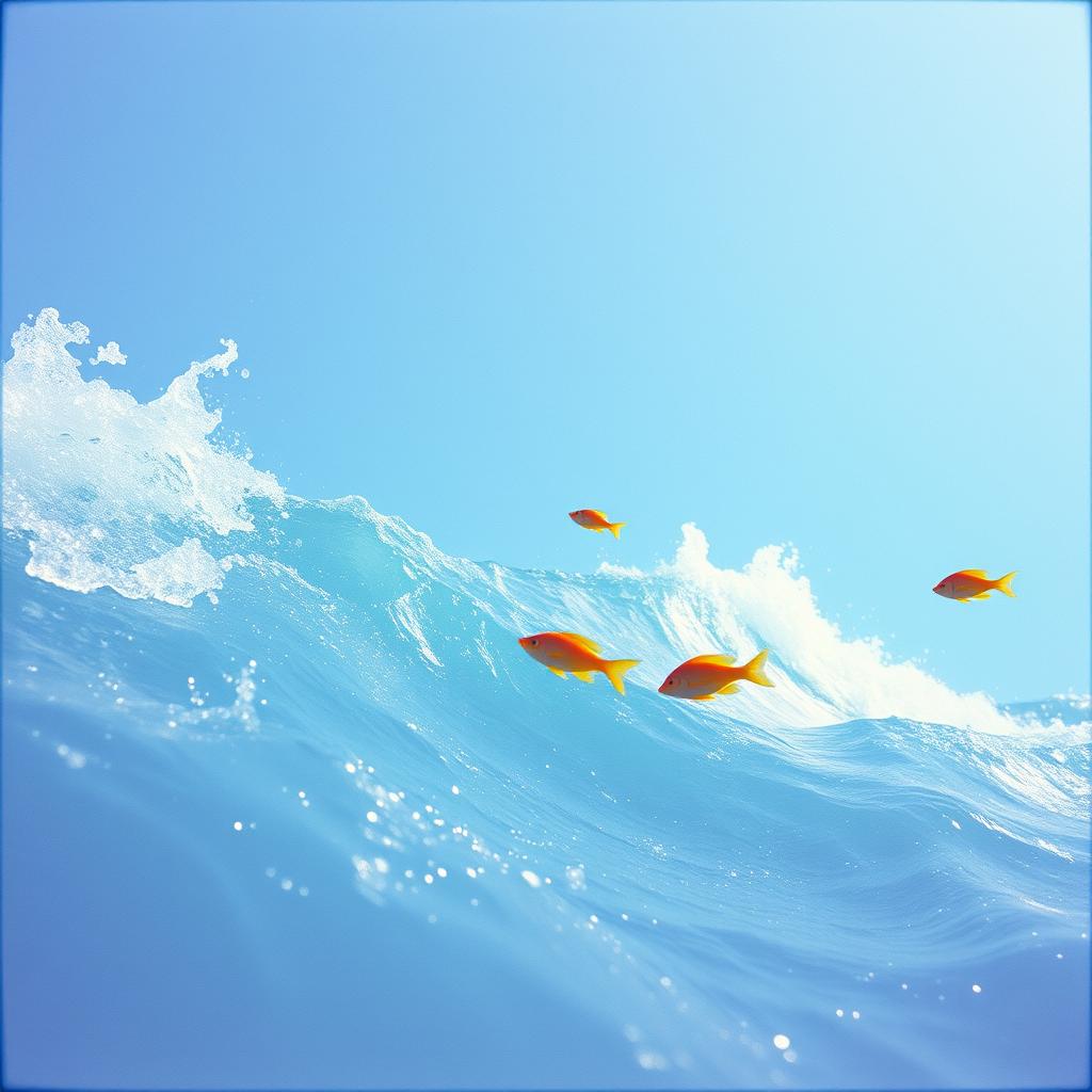 О, море, буйное, живое. artwork