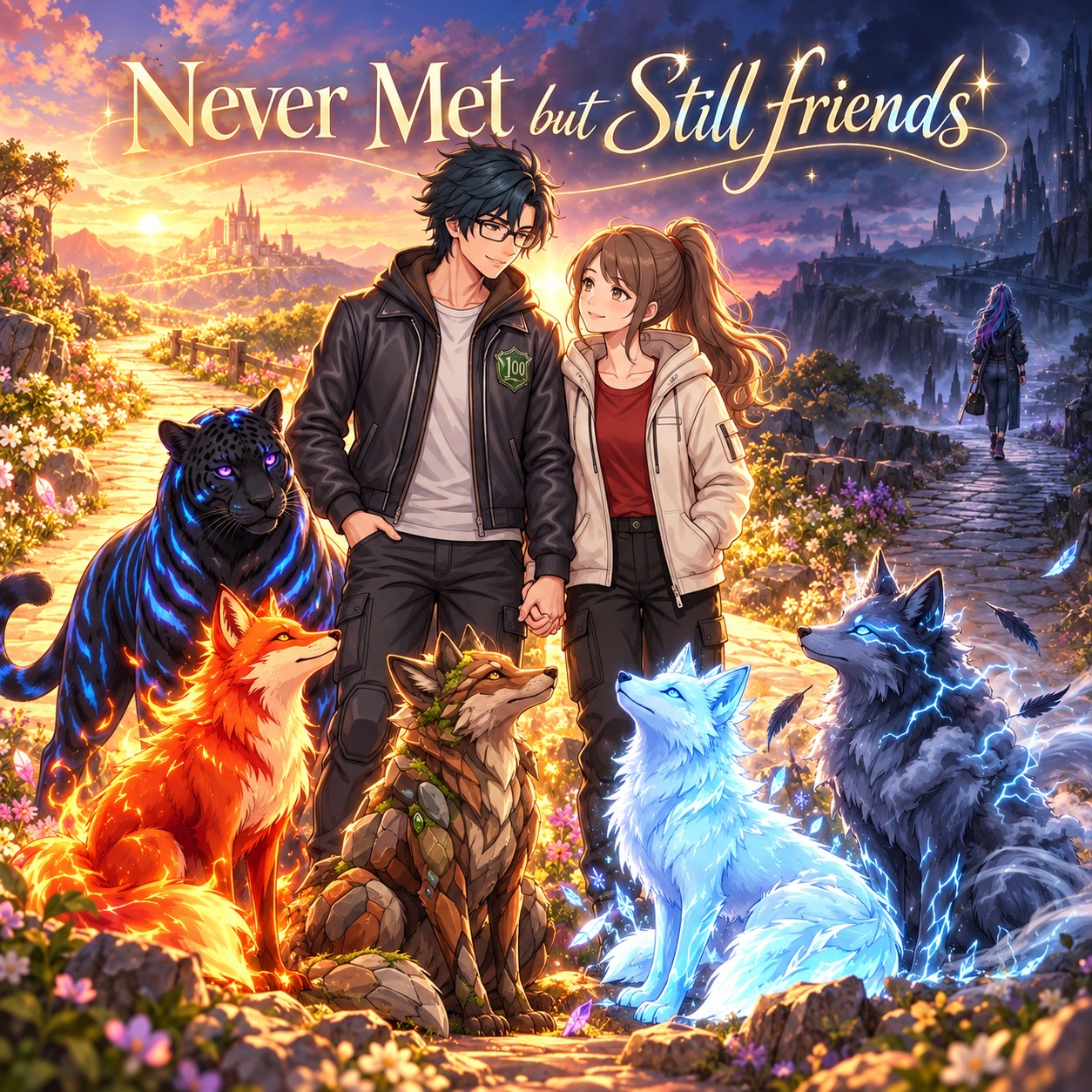Never Met but Still Friends artwork