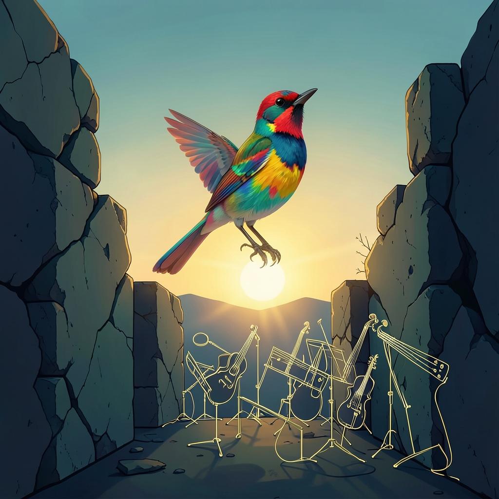 Bird Behind the Walls artwork
