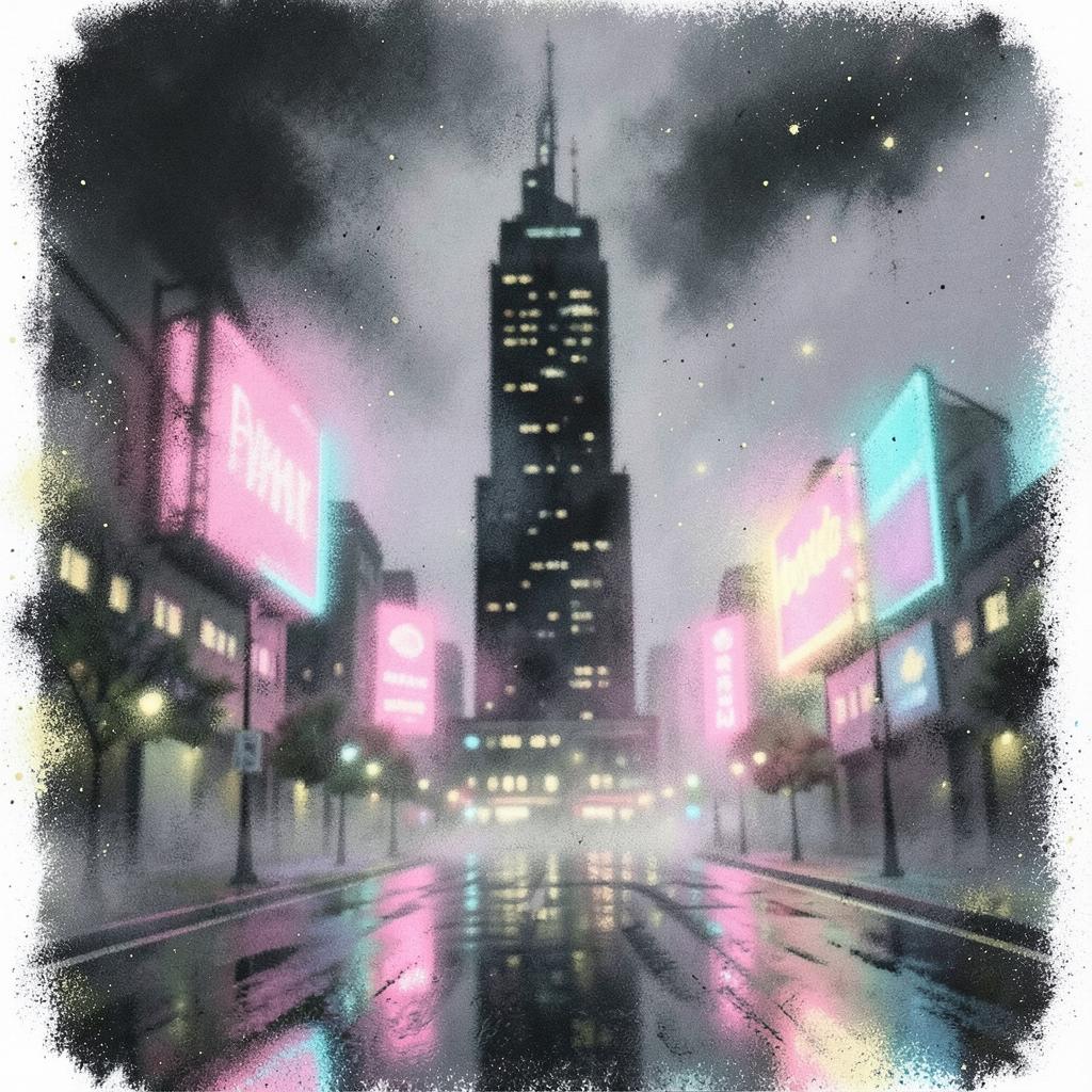 Manhattan Déjà Vu (Dark Night Drive Synthpop Mix) artwork