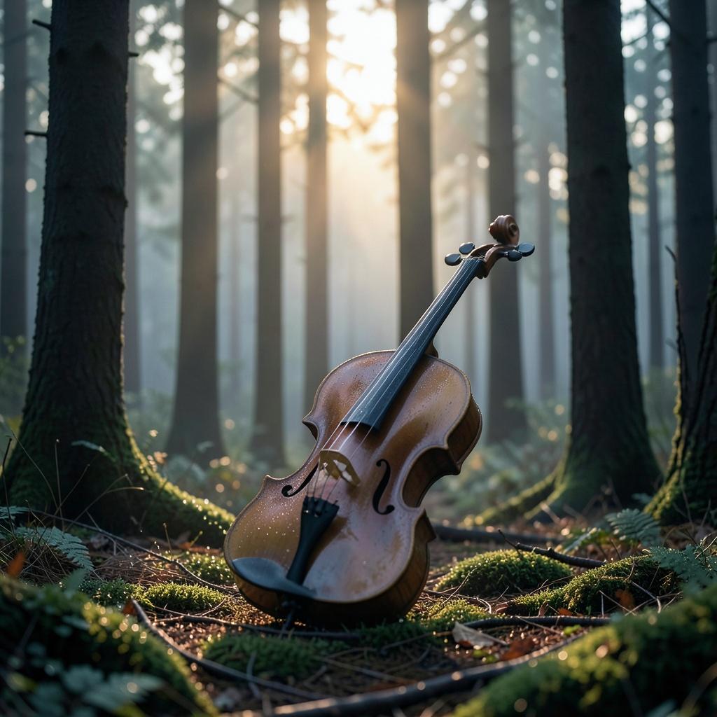 숲길 끝의 작은 쉼 / A Small Rest at the End of the Forest Path artwork