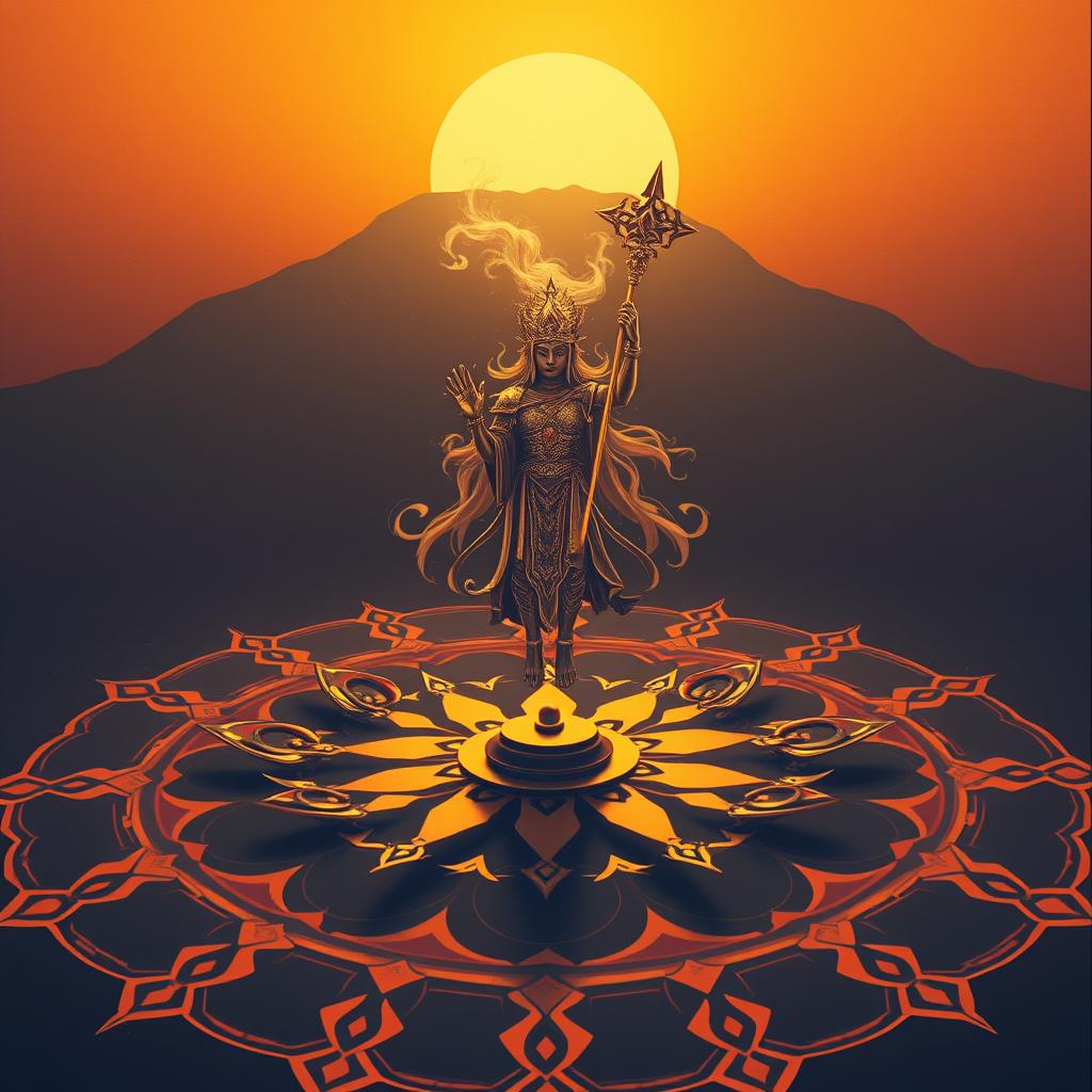 ⭐🔥 VAJRASENĀNĪ: PRABHĀTA-TĀRĀ-DHĀRIṆĪ 🔥⭐ artwork