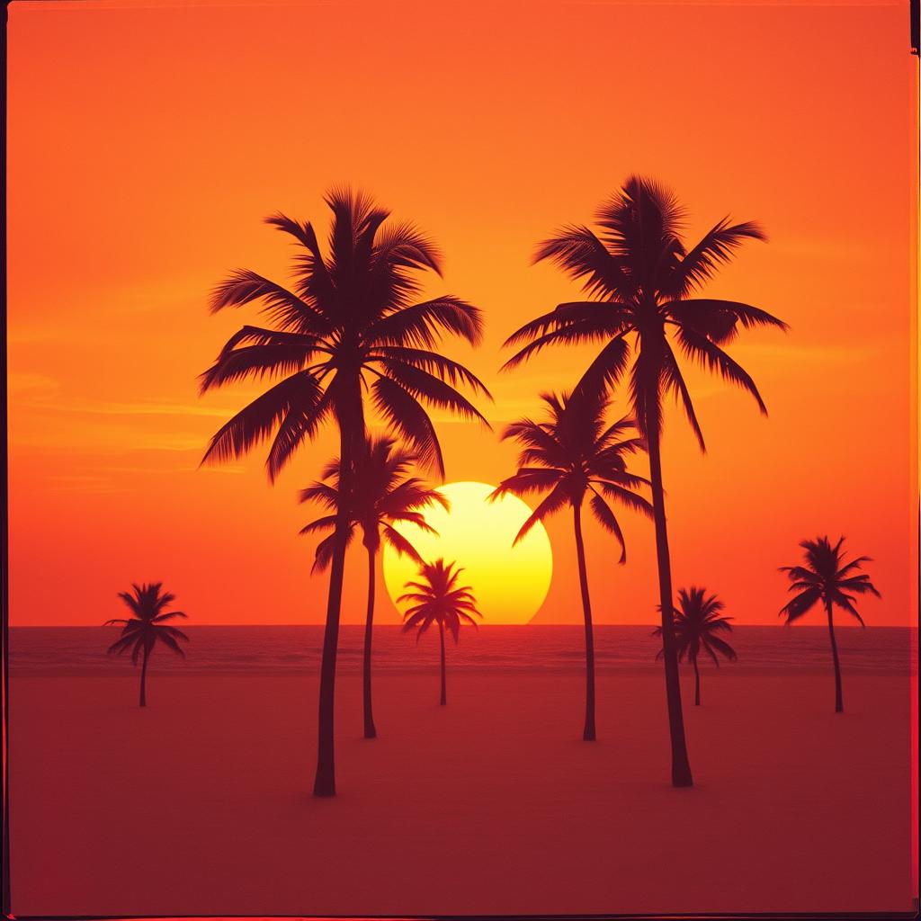 Dancing on the dark beach (cool) artwork