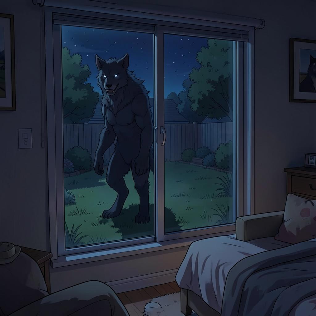 monster howls artwork