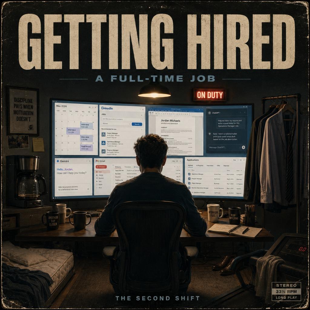 Getting hired: a full time job