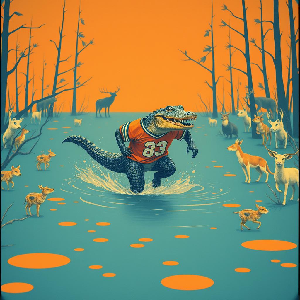 Gator Backfield Kings artwork