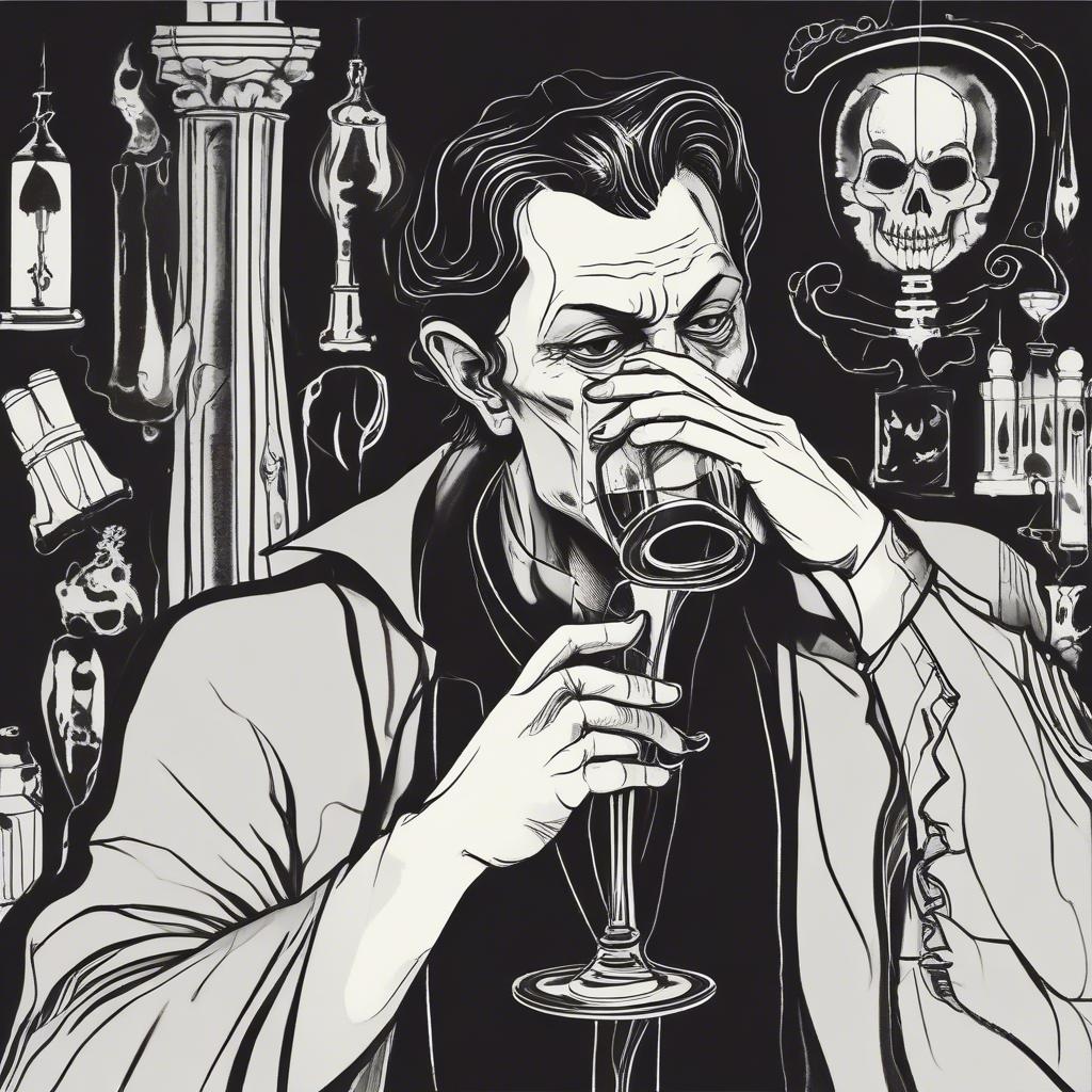 Vampire in My Basement (Goth Electronica) artwork