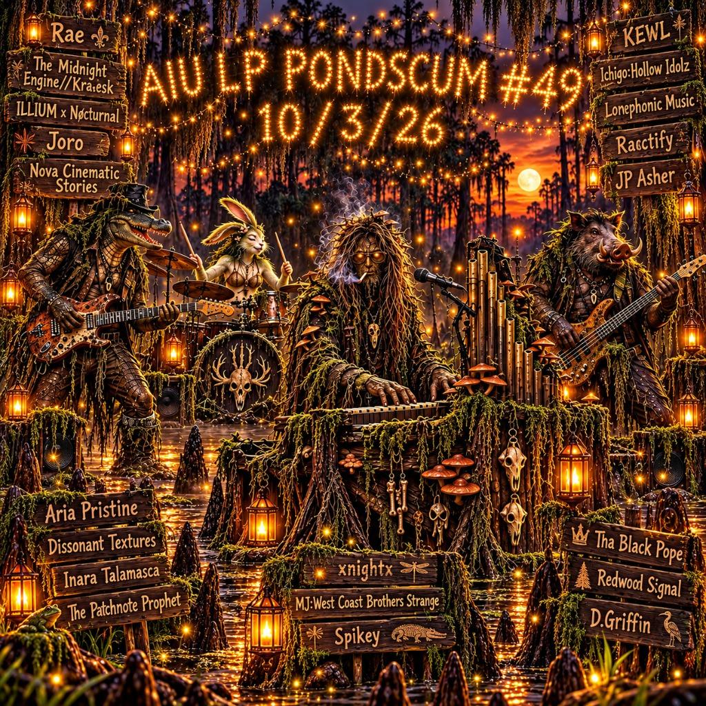 AIU LP w/ PONDSCUM #49 : 10 / 3 / 26
