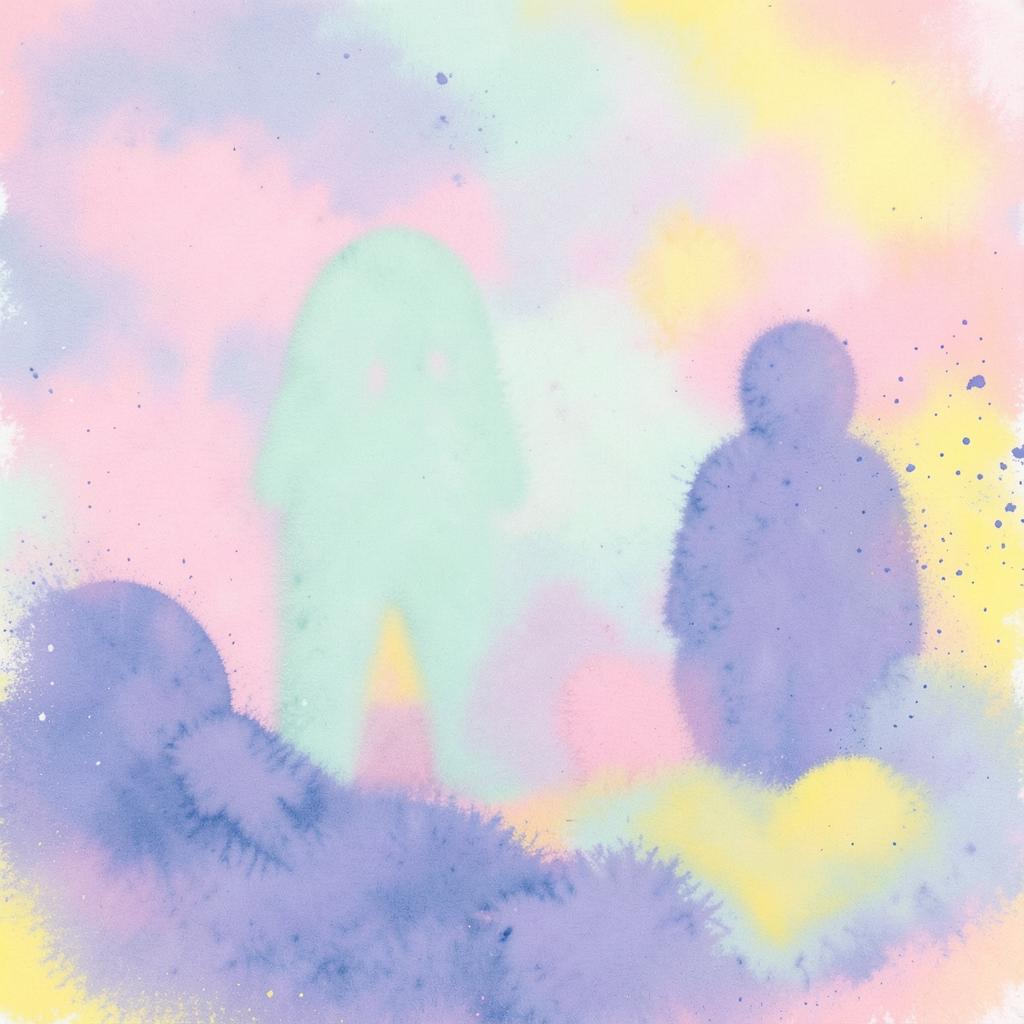 一個停格的人 artwork