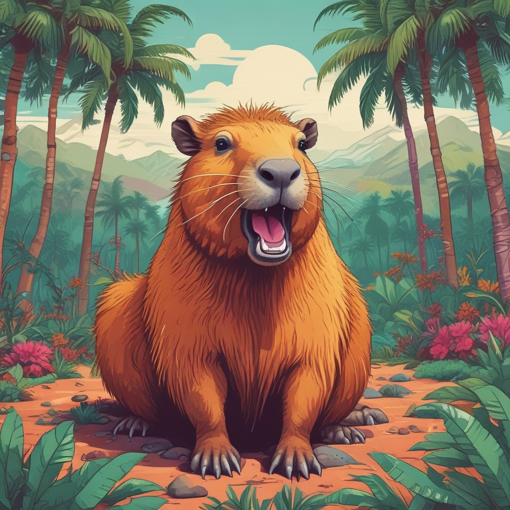 Capyband - Capybara Fiesta artwork