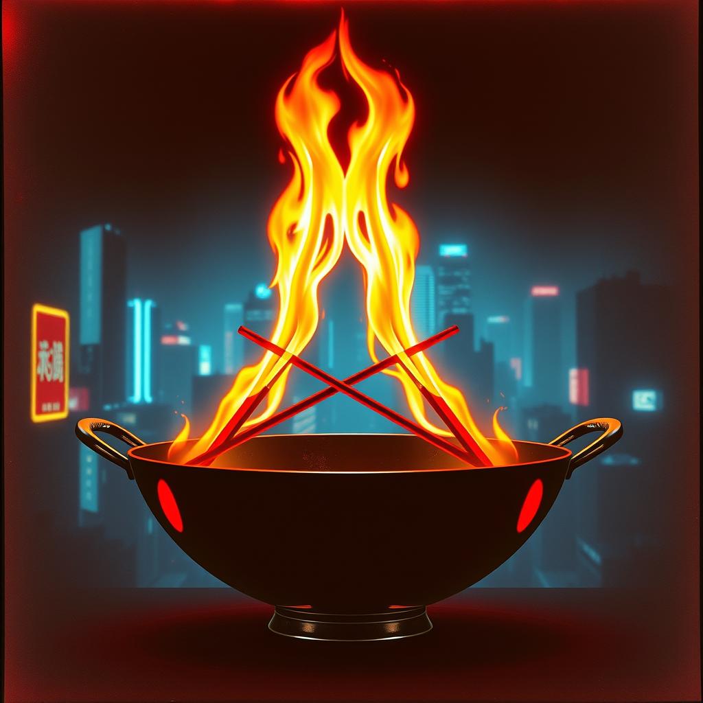 Wok This Way DMC artwork