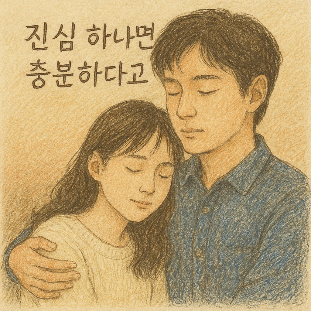 진심 하나면 충분하다고 artwork