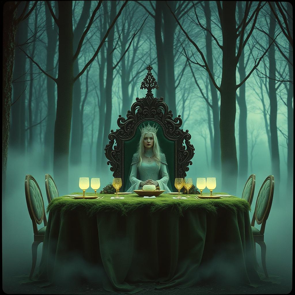 Queen of the Fae, Empty Throne artwork