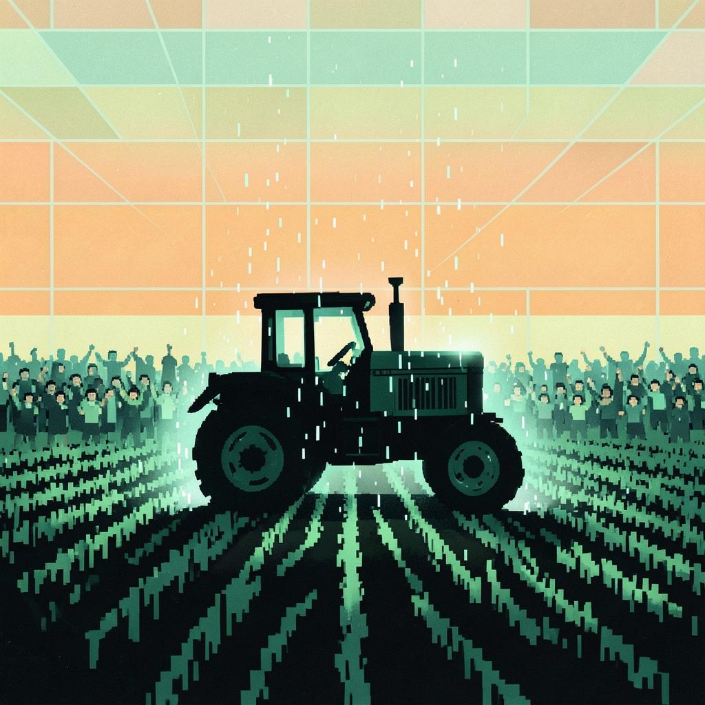 Pixel Dust and Furrows artwork