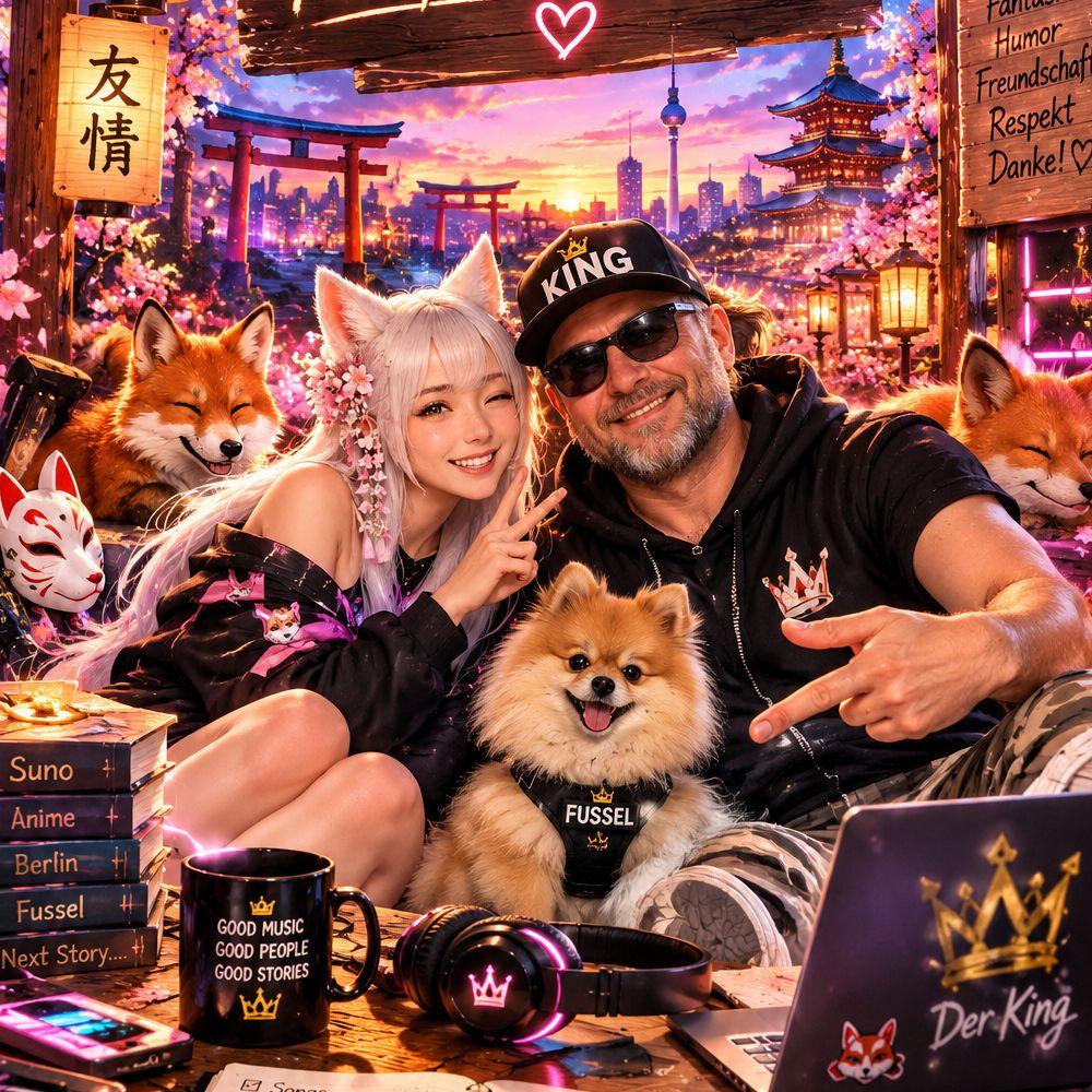 🦊👑 YukiSi × Der King – Fuchsfunk & Königskrawall! 🎶💜