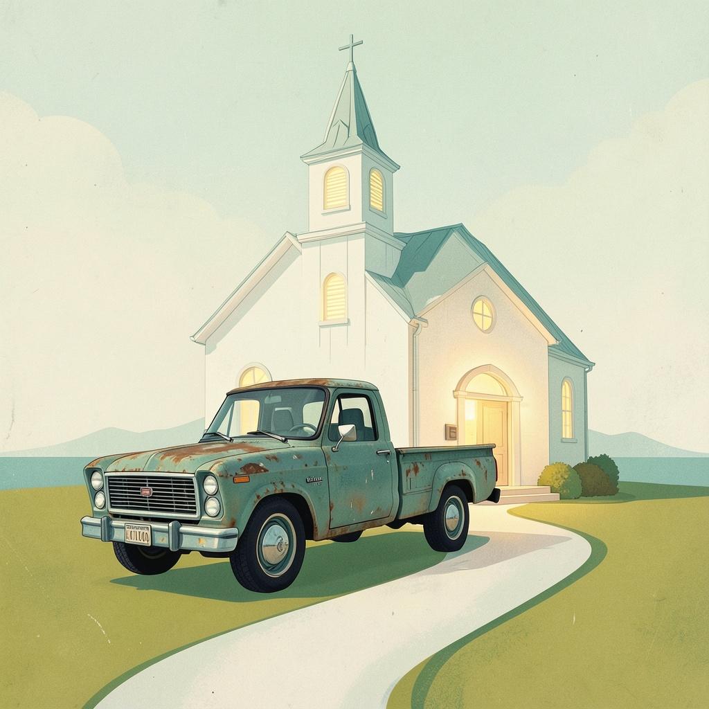 Ole White Church artwork