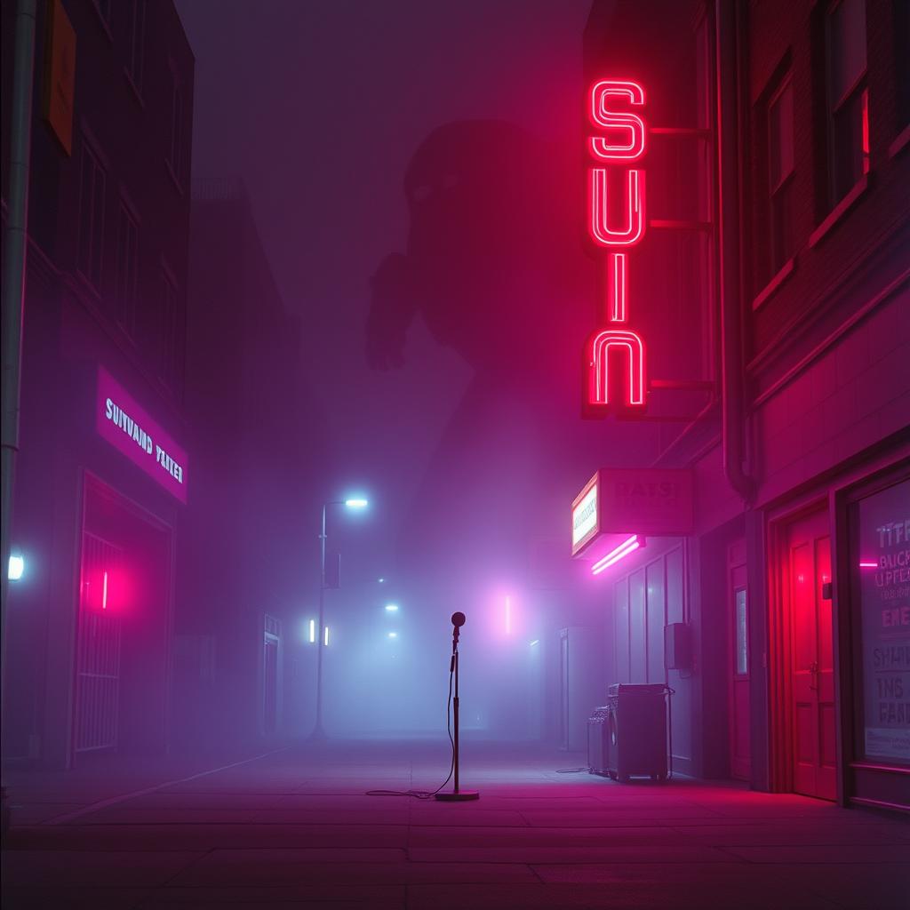 Thick fog Can’t see artwork