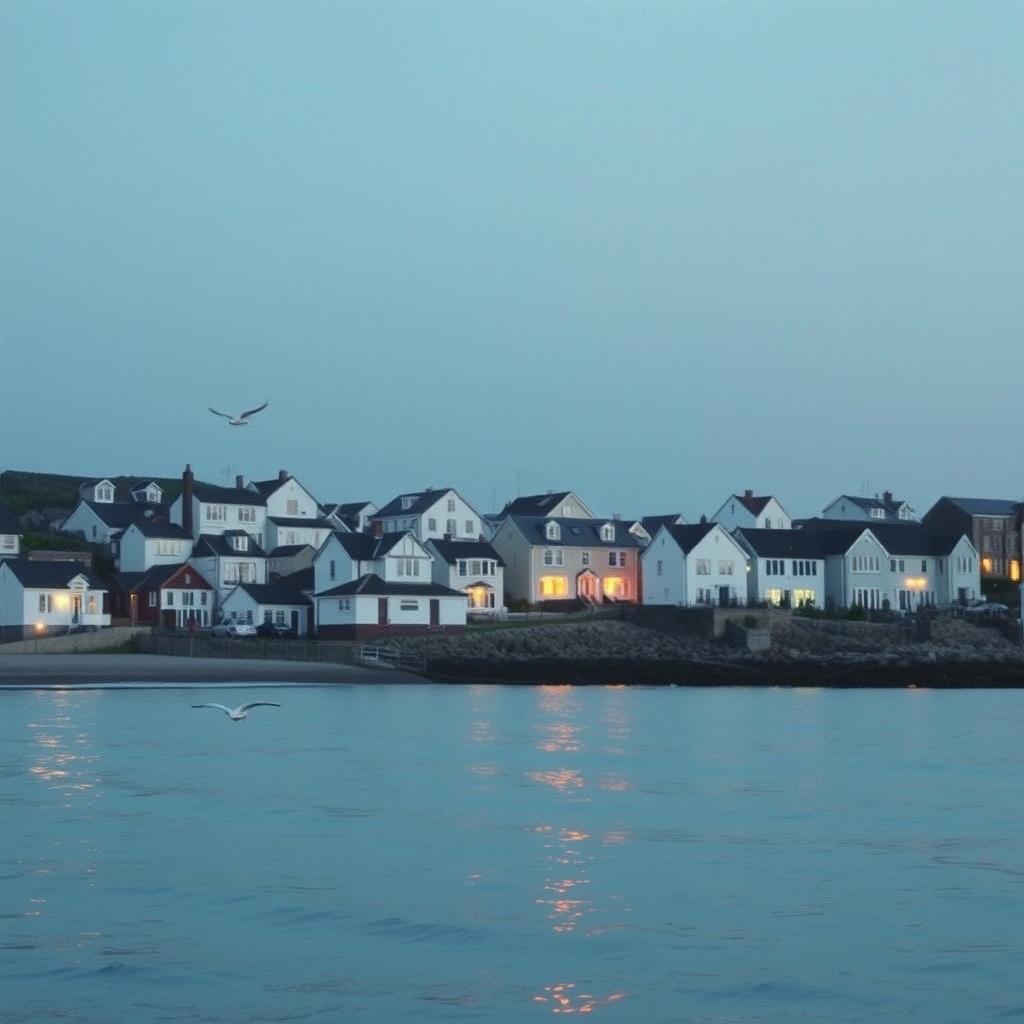 FolkSynth - White Houses by the Sea artwork