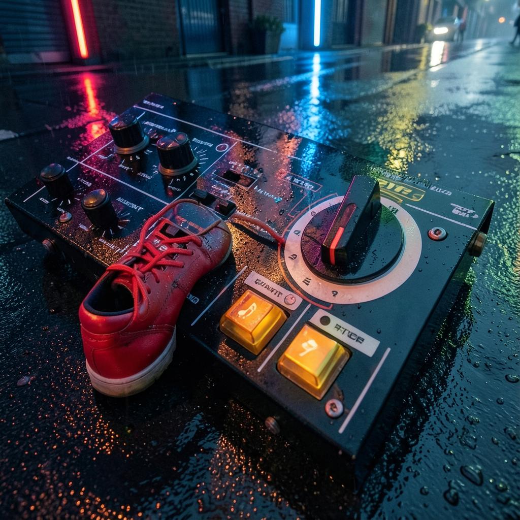 赤い靴の跡 artwork