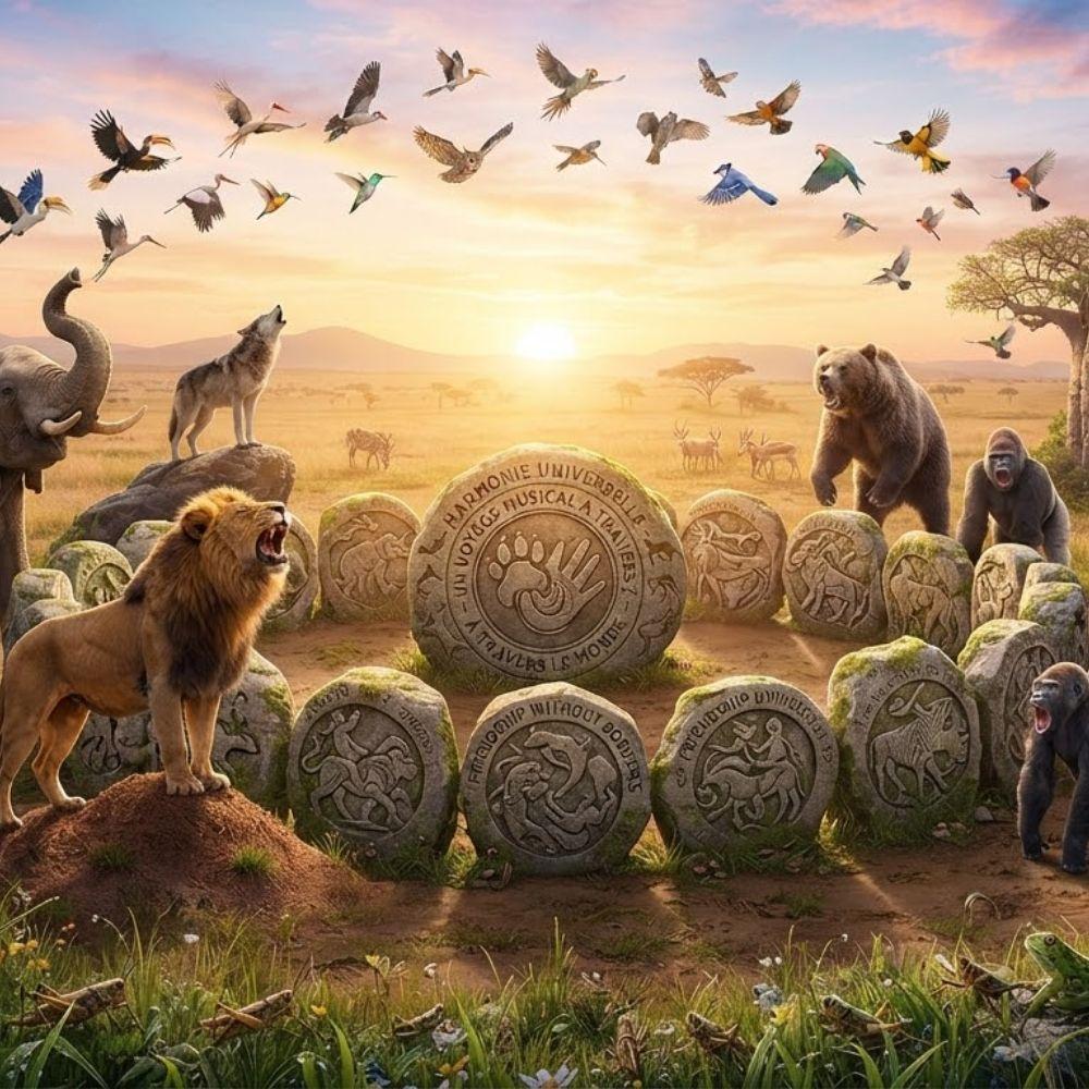 le cercle des animaux