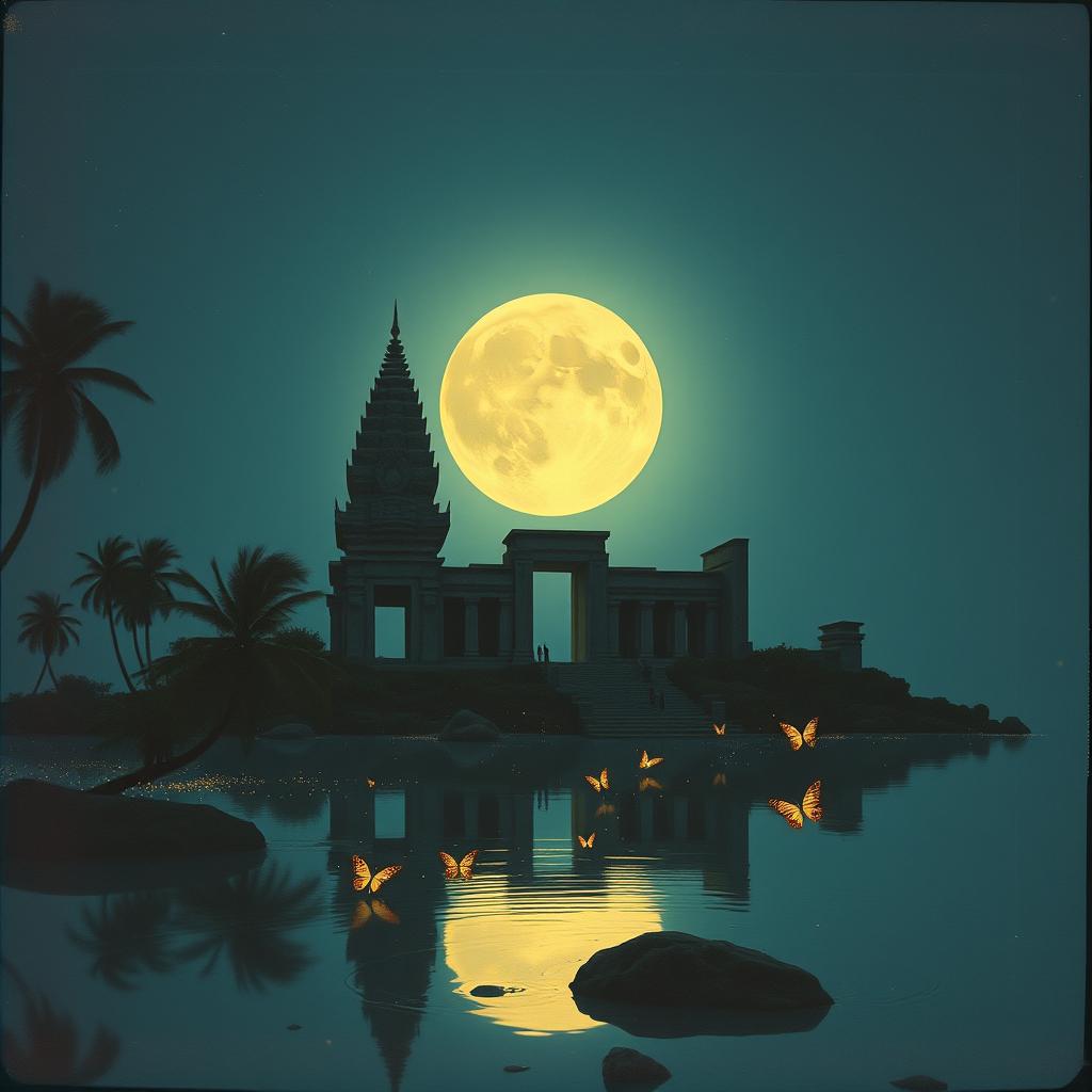 Whispers of the Moonlit Temple artwork