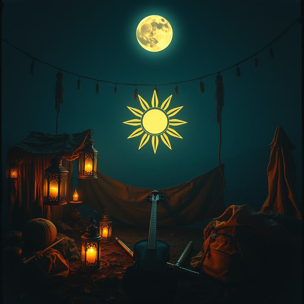 con nắng đi qua | lê nghĩa quang tuấn artwork