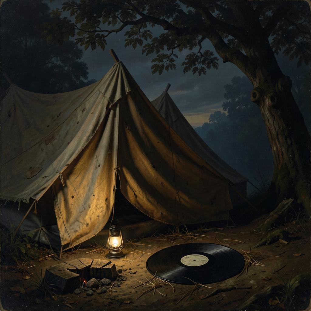 Dennis geht Camping artwork