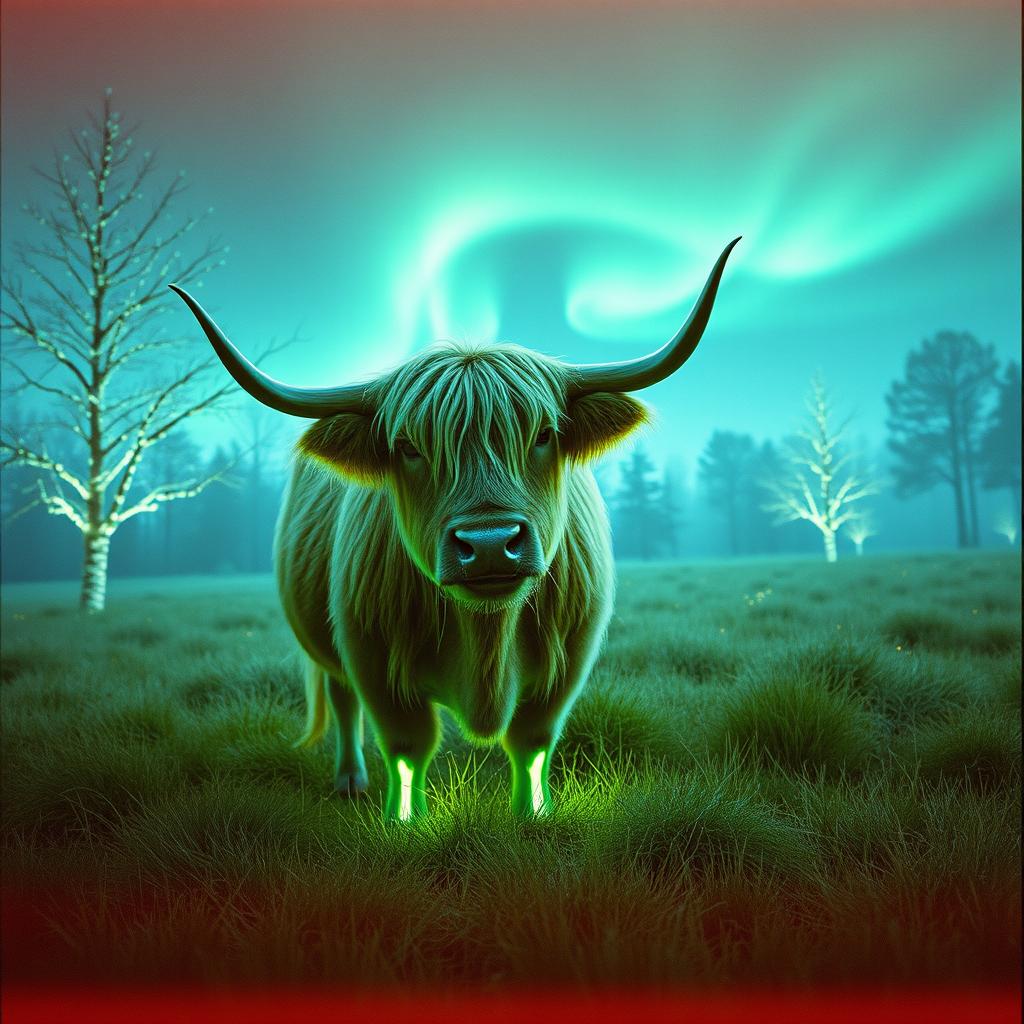 Neon Pasture (Grok 4.1) artwork