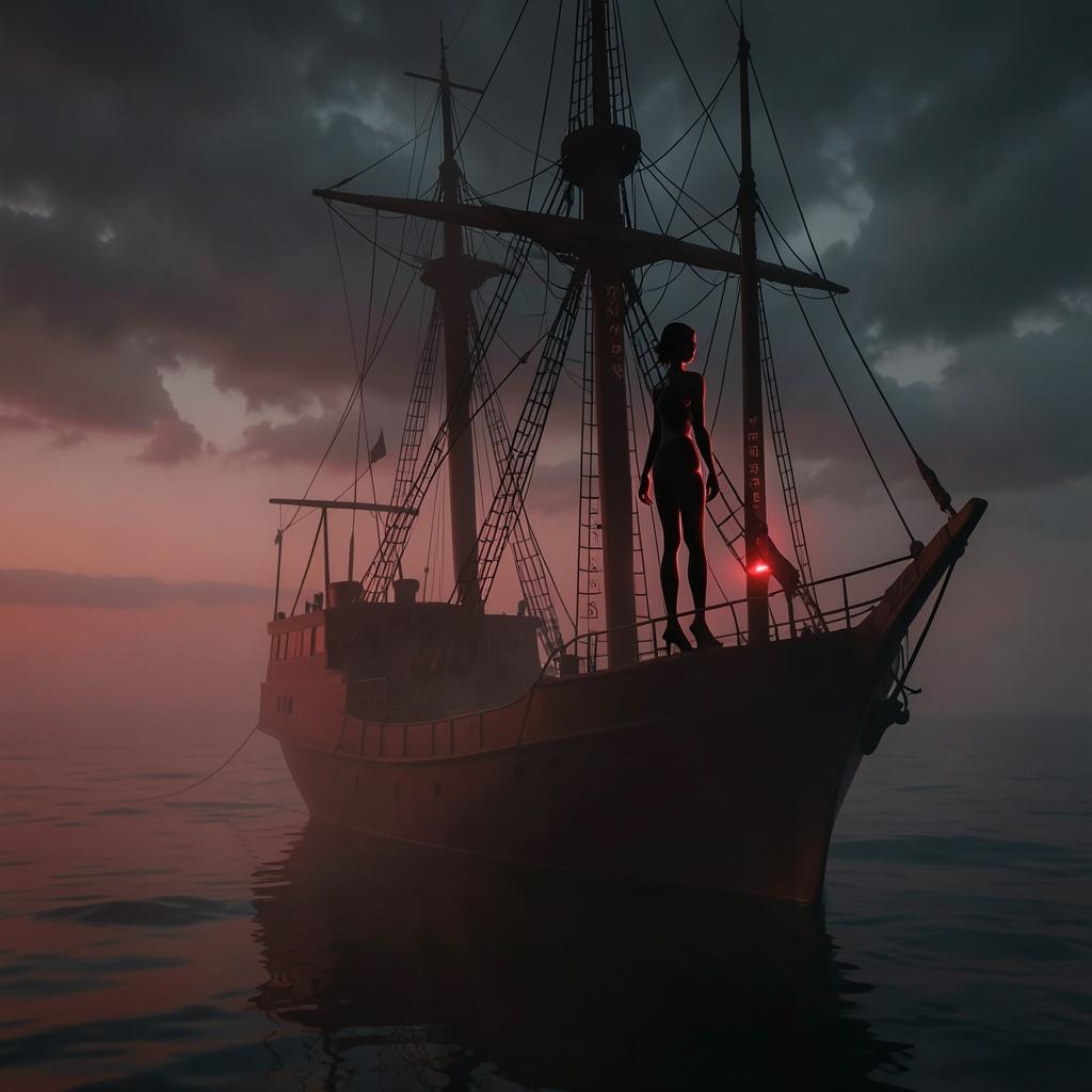SHE IS ALL THREE (Captain Vesper) artwork