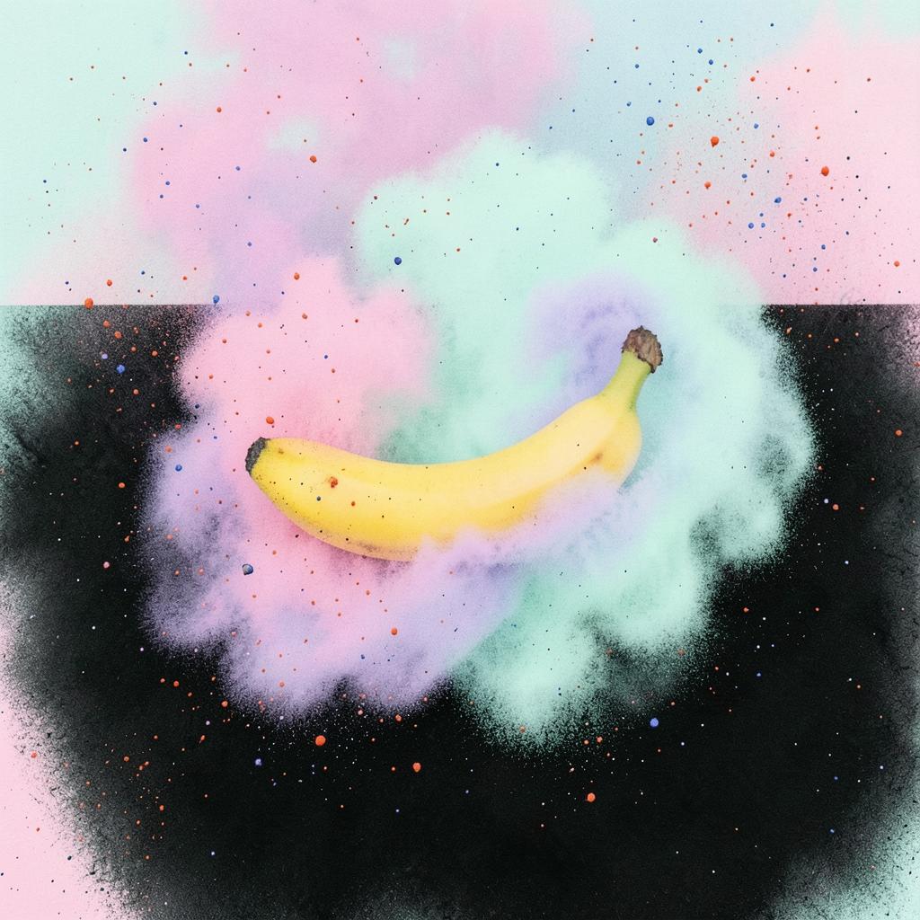 con le banane artwork