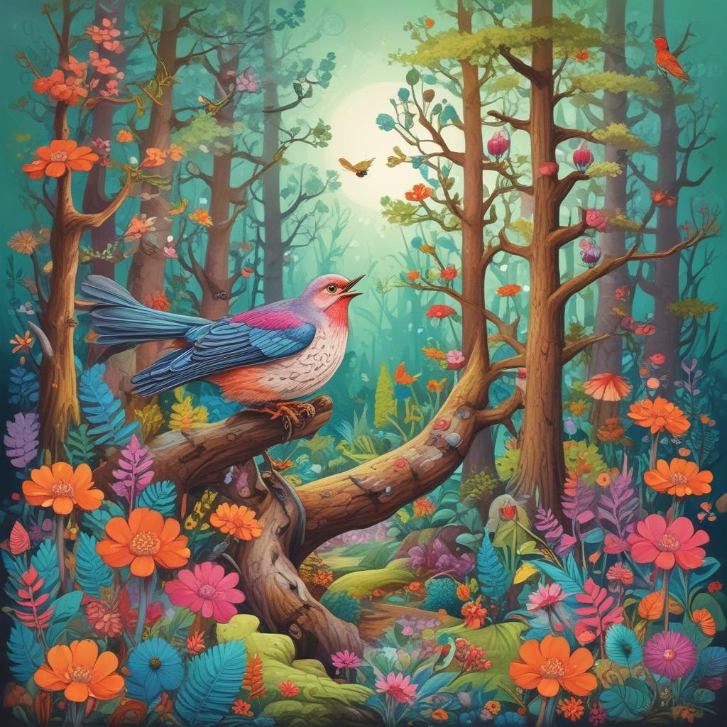 Jeg gikk en tur på stien artwork