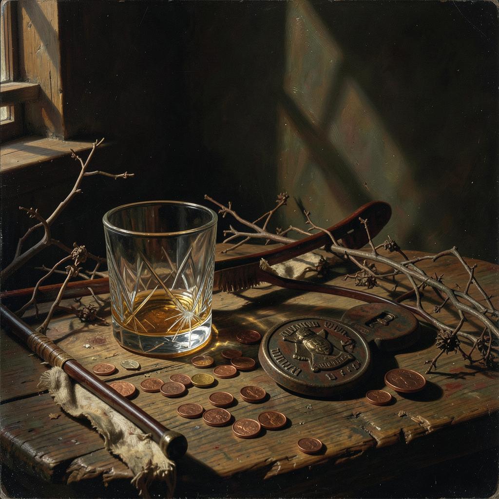 The Ballad of Ricky Crackin fixd lyrics artwork