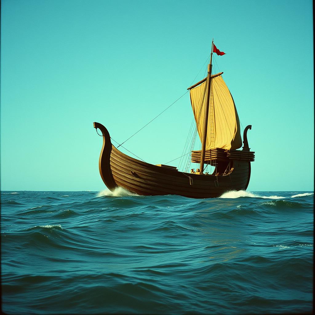 Longboard Ship artwork