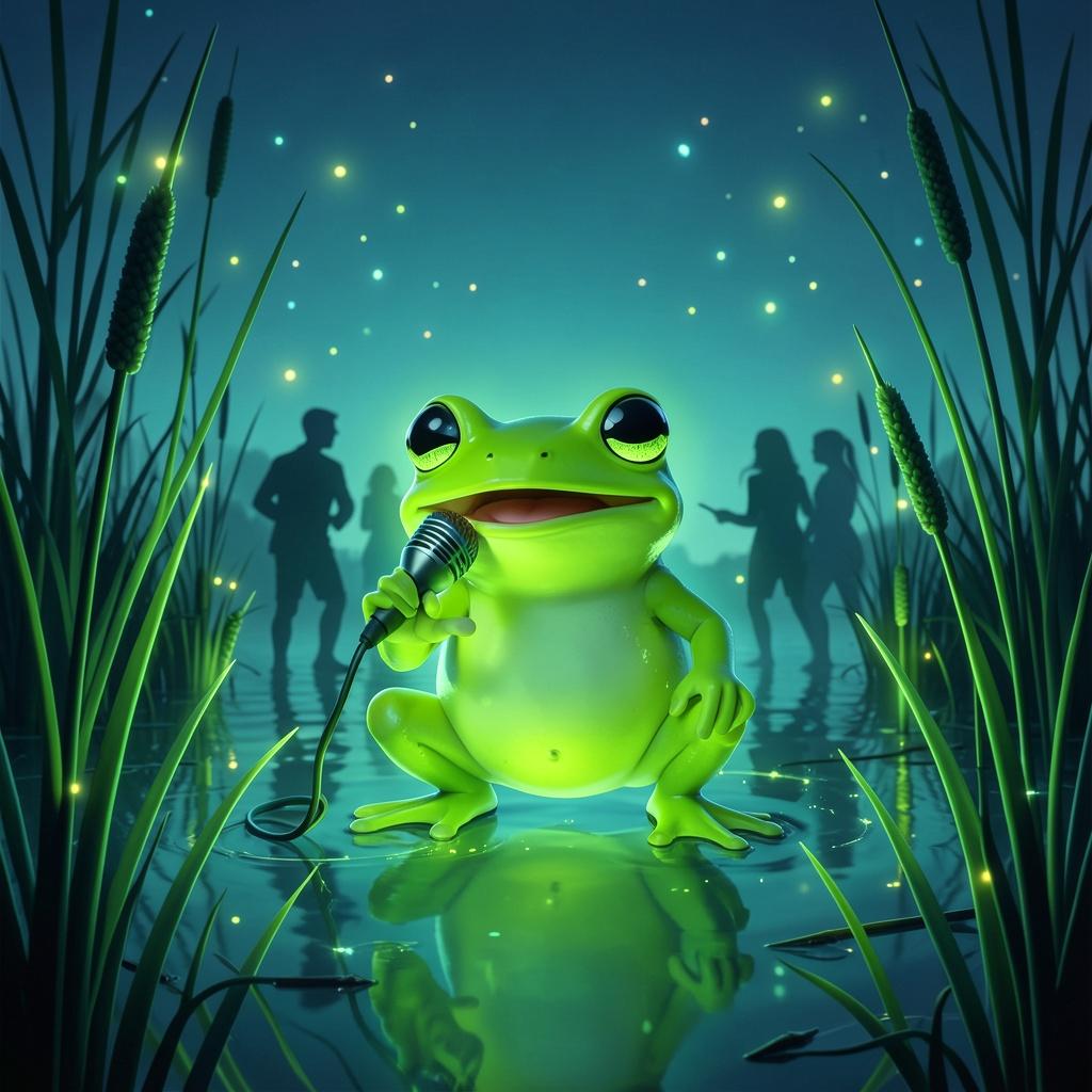 The happy little froggy 1