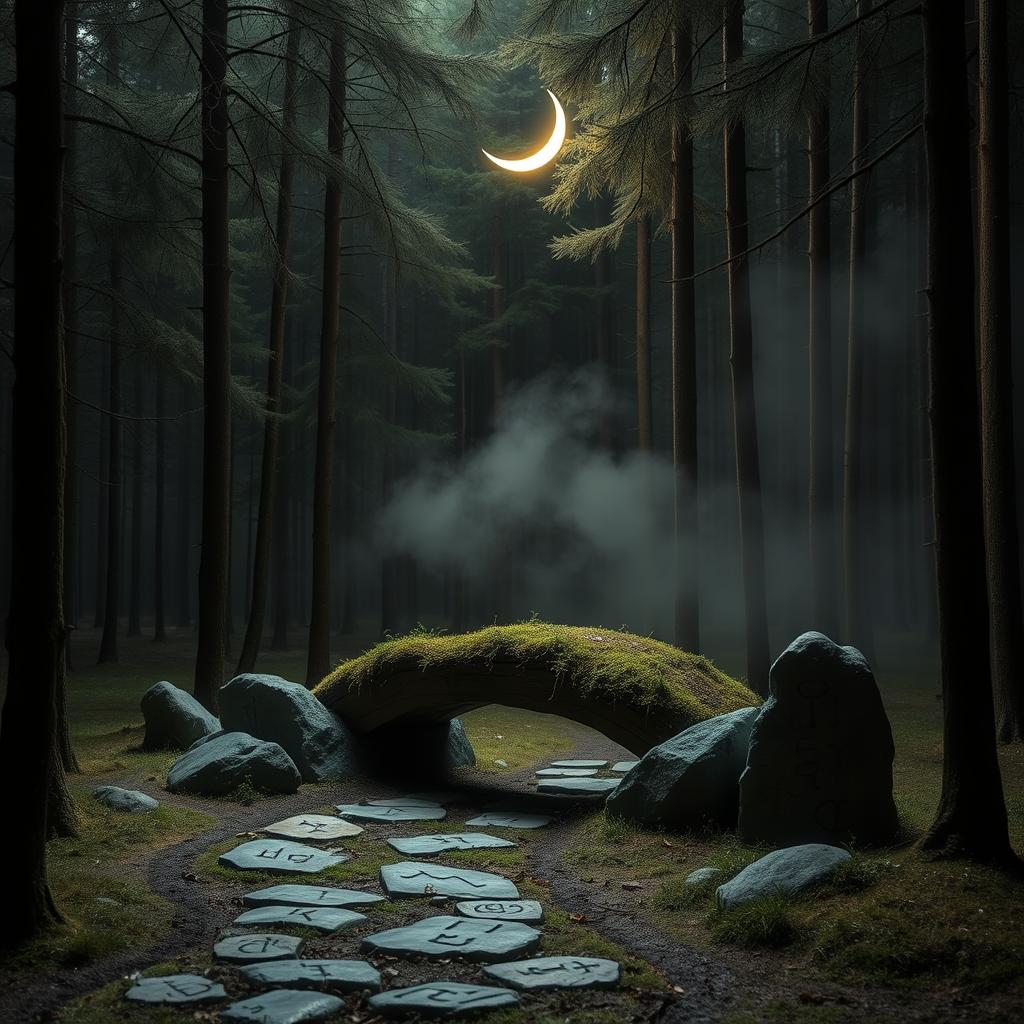 Moonlight of the Hidden Forest artwork