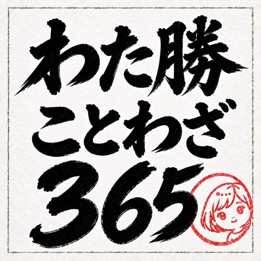 わた勝 ことわざ 365
