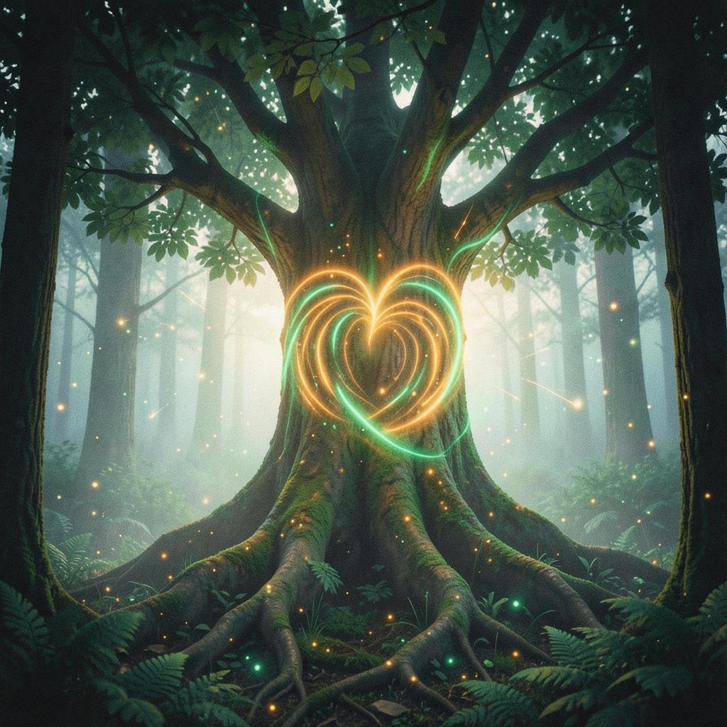 24 - A TREE'S HEARTBEAT artwork