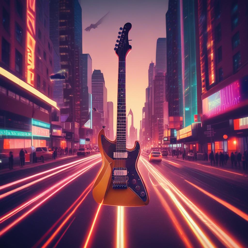 Cool Electric Guitar artwork