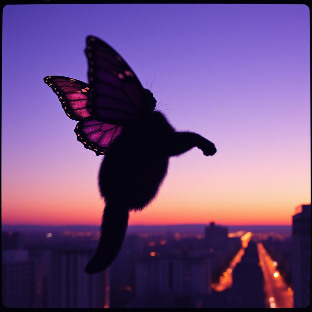 Butterfly Big-Cat Hybrid artwork