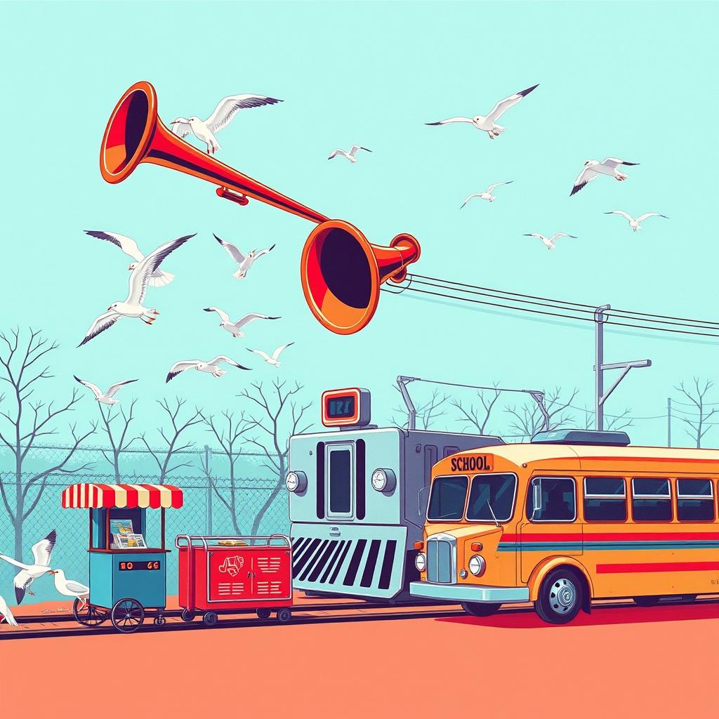 Bahn-Trompeter, Möwenfreund und Zoo-Imbiss (VIDP#114 - Teasersong) artwork