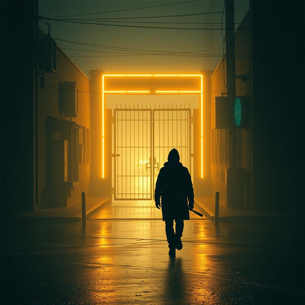 "Gold Fog Folds"| Bari Zezmore artwork