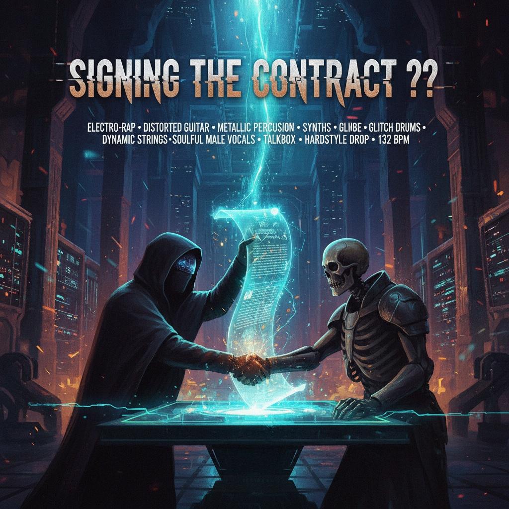 Signing the Contract artwork