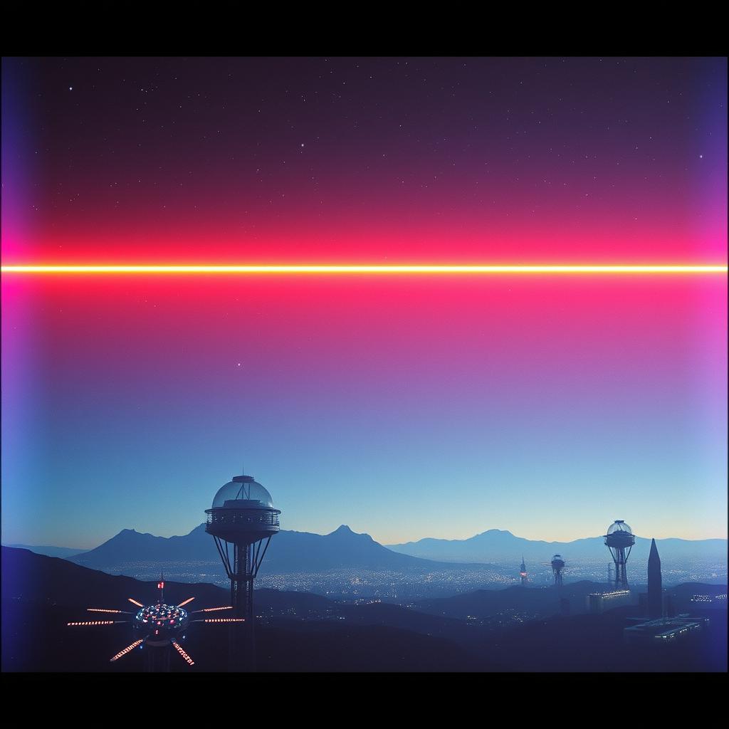 Nightfall on the Frequency Line artwork