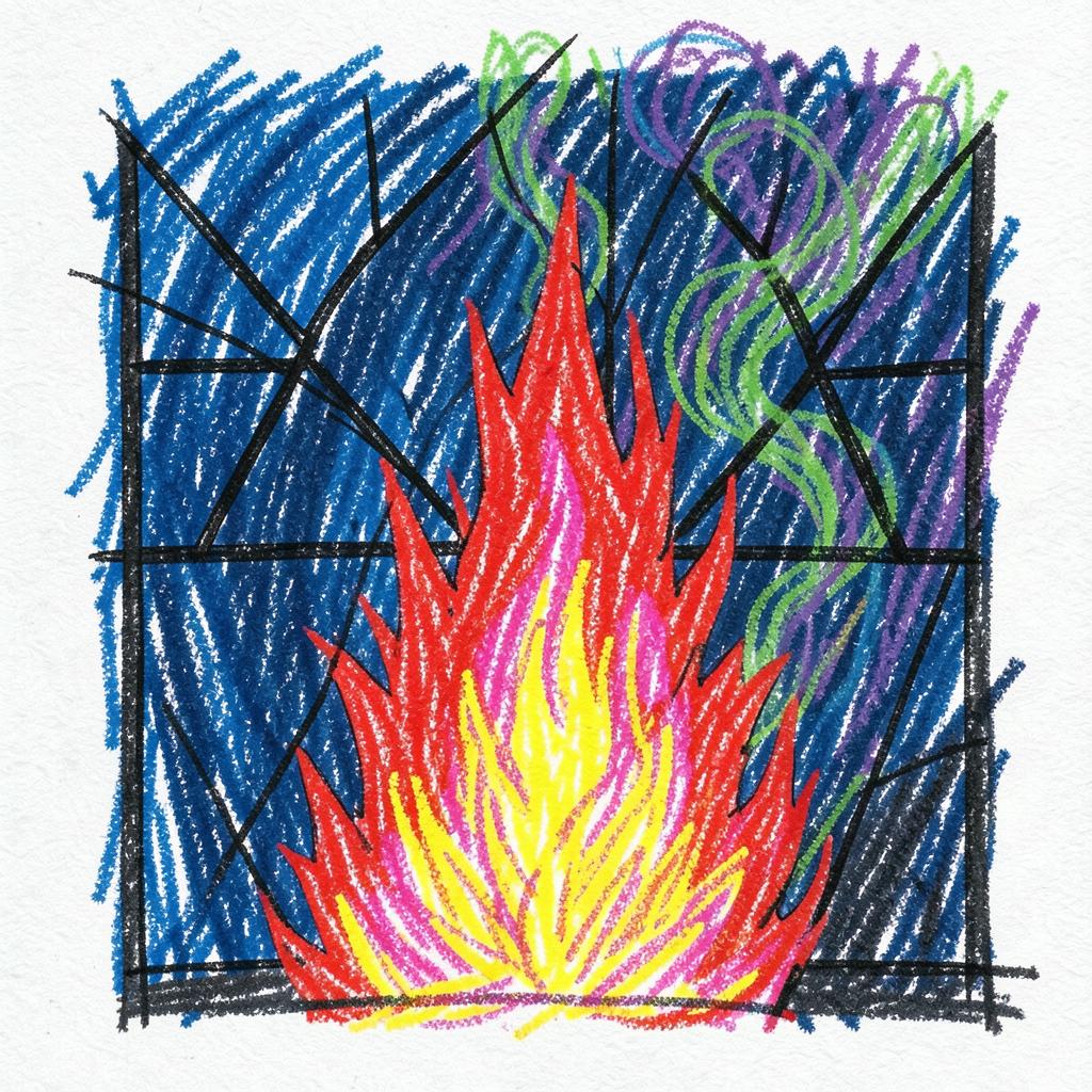 CastoByte - あなたが燃えているのが見える [+ Ger. Version] #winelovesflowersstyle artwork