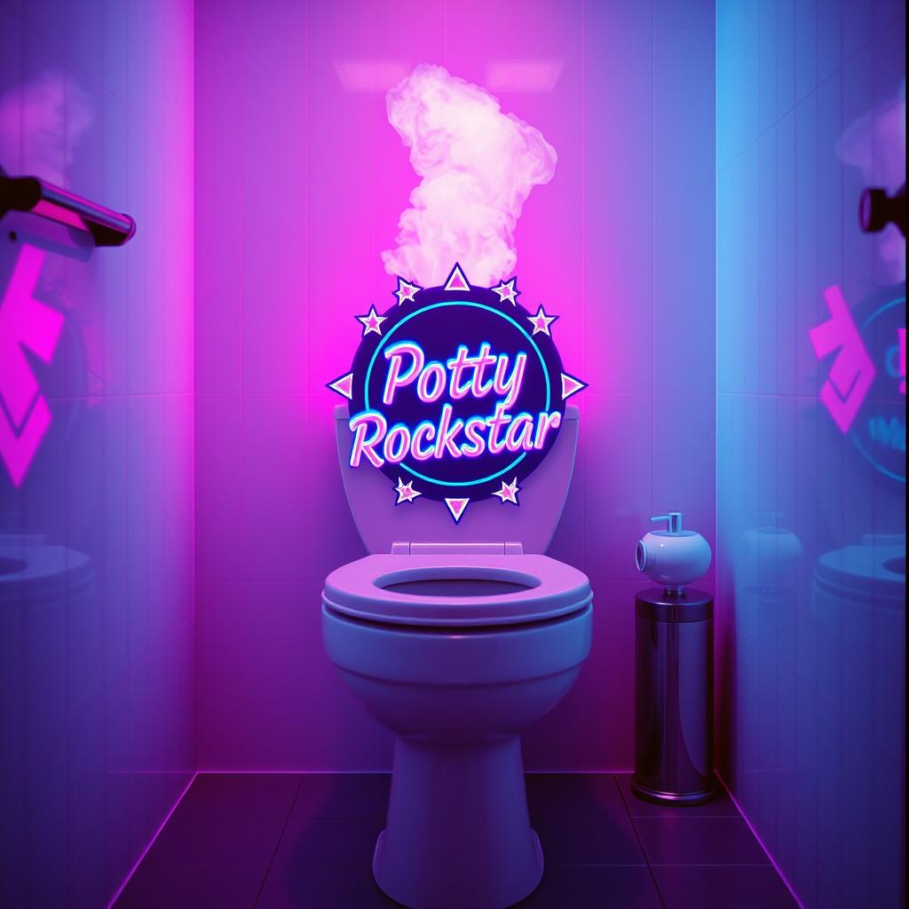 I'm a Potty Rockstar!!! artwork