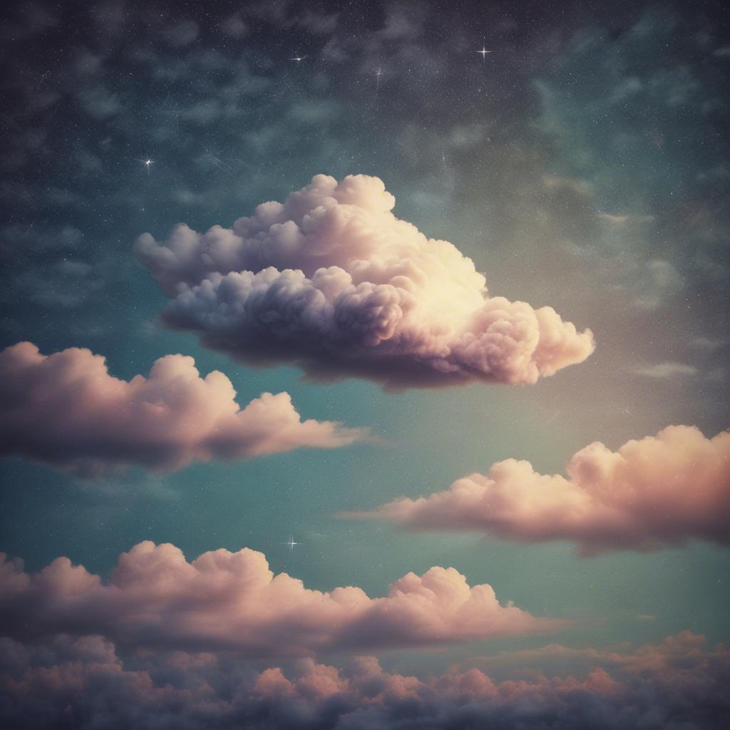 feeling light-headed (cloud cat/me) artwork