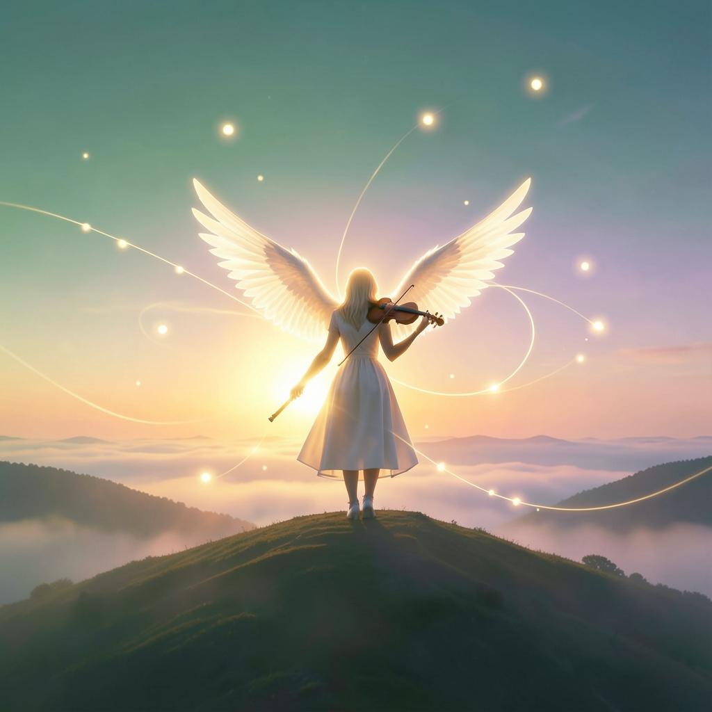 The Dance of Angel's Wings Within artwork