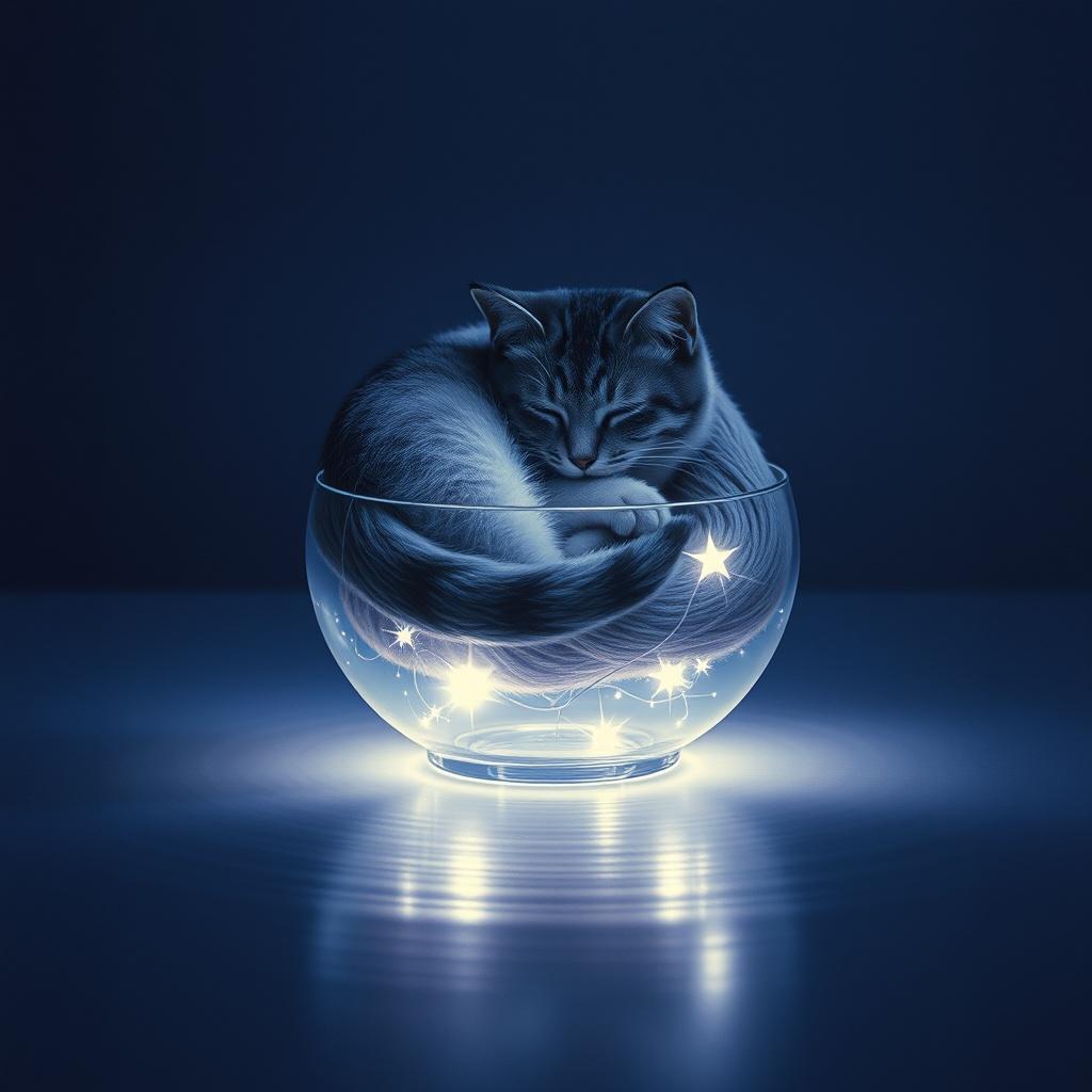 Feline Cat Dream-pop [lofi lo-fi slow-fi glo-fi, downtempo edm, meow, ambient, lullaby] 4