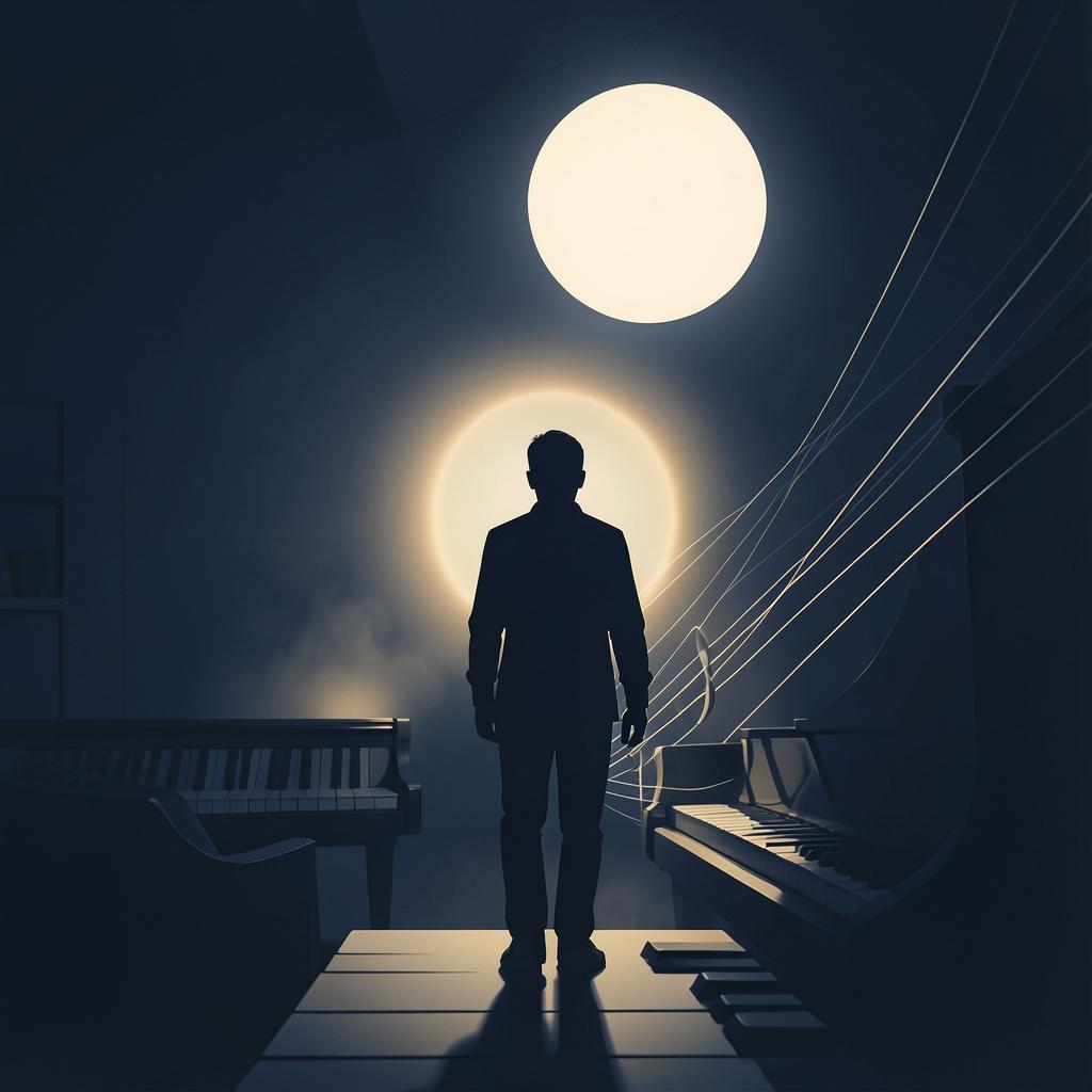 幽暗中，沒移開的目光-R artwork